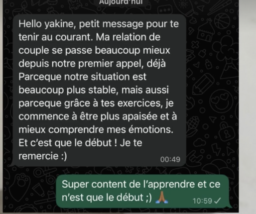 Témoignage client