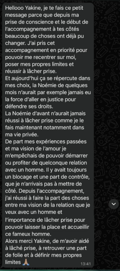 Témoignage client
