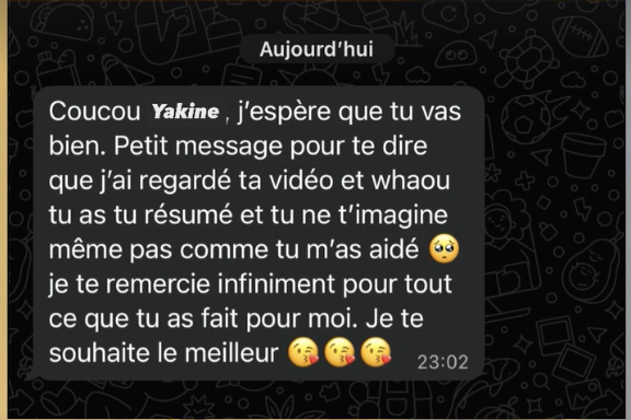 Témoignage client