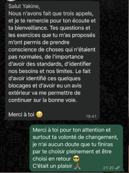 Témoignage client