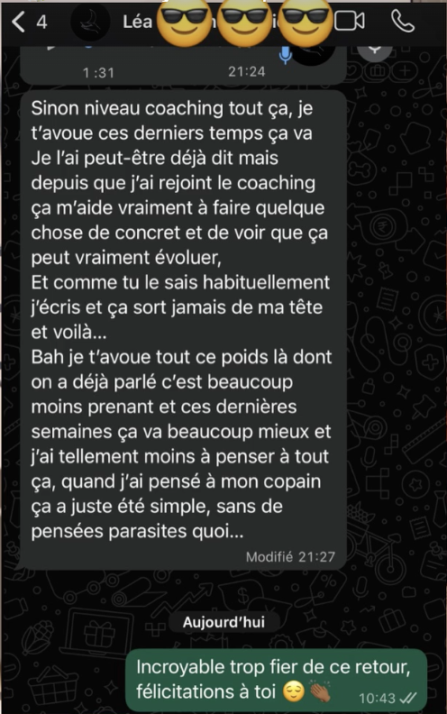 Témoignage client Léa
